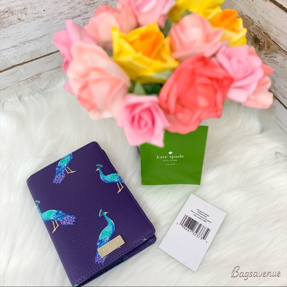 kate spade Accessories - Kate spade shore street peacock party passport